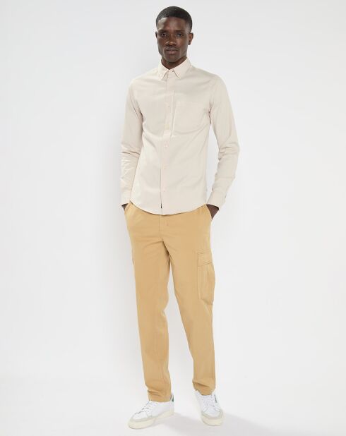 Pantalon Cargo Slim Fit Stuart Cargo beige