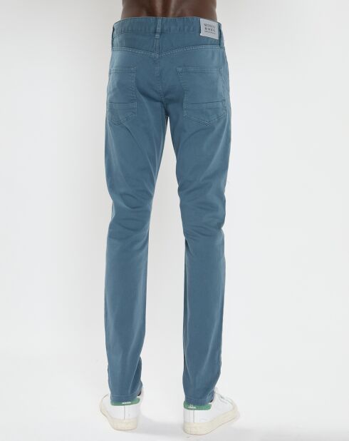 Pantalon Slim Fit Ralson Garment Dyed bleu