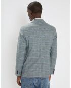 Veste Prince de Galles 2 Boutons gris moyen