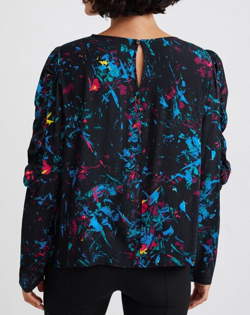 Blouse Lila noire