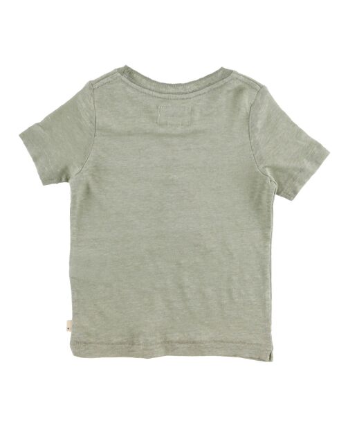 T-Shirt 100% Lin Mogo vert thym