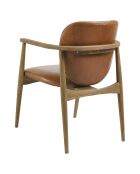 Fauteuil Melvin caramel - 57x71x84 cm