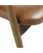 Fauteuil Melvin caramel - 57x71x84 cm