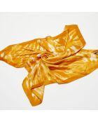 Foulard tie & dye jaune