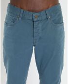 Pantalon Slim Fit Ralson Garment Dyed bleu