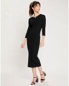 Robe Rivee noire