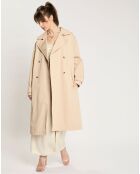 Trench-Coat imperméable en Gabardine Trevi beige