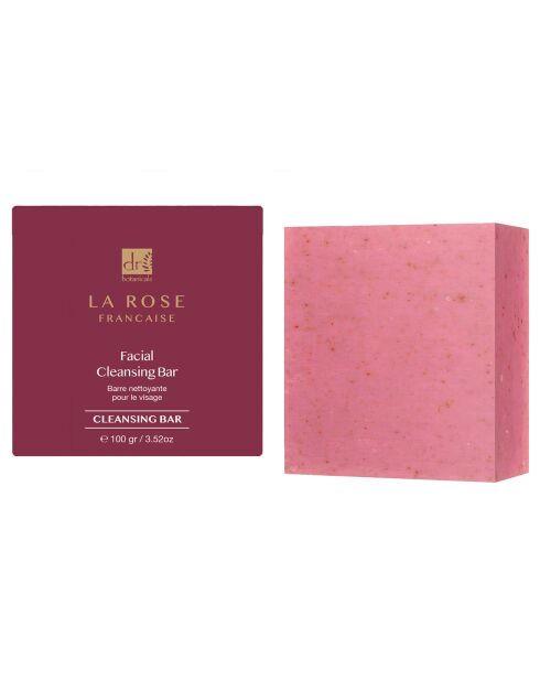 Pain Nettoyant pour le Visage à la Rose Française - 100 g