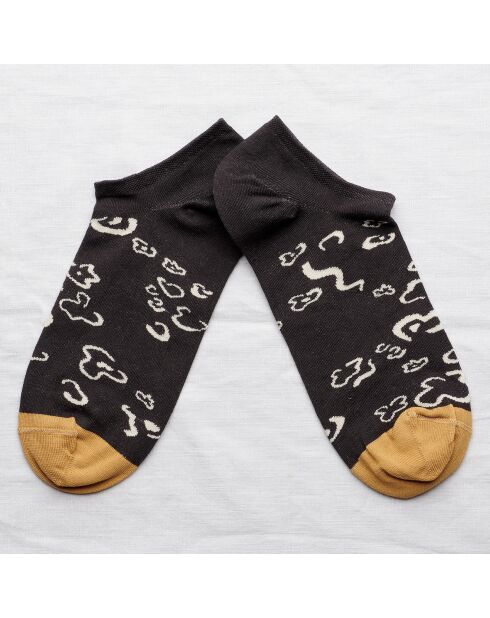 Socquettes Bicolore Faux multicolores