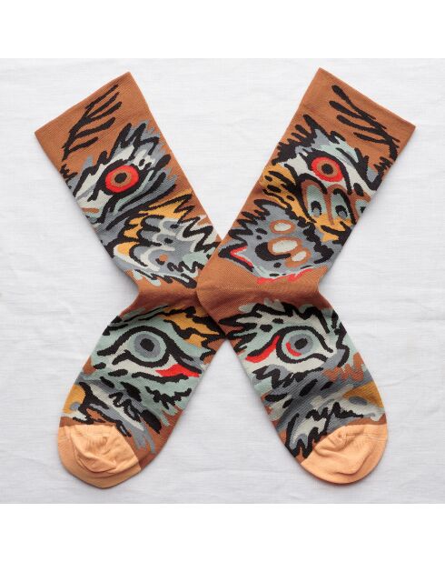 Chaussettes Papillon multicolores