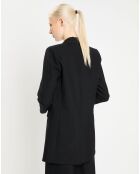 Veste en Laine mélangée Victorine noire