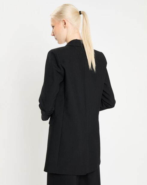 Veste en Laine mélangée Victorine noire