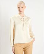 Chemise Callixte beige/doré