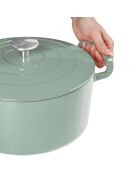 Cocotte Sitrabella induction verte - D.26 cm