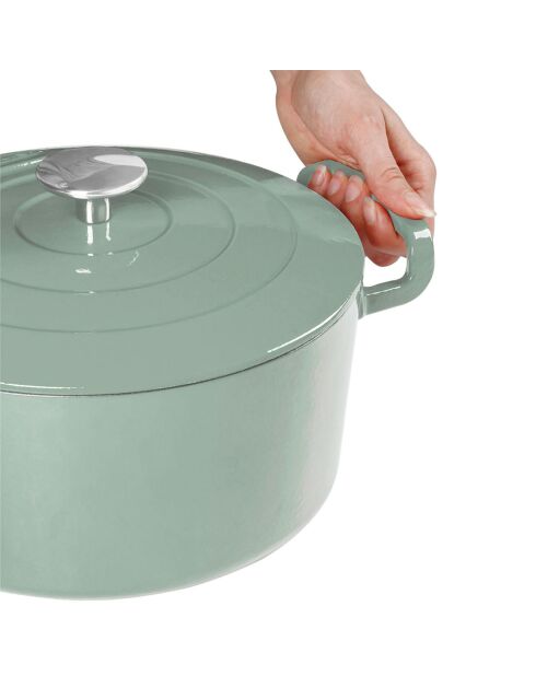 Cocotte Sitrabella induction verte - D.26 cm