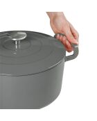 Cocotte Sitrabella induction grise - D.26 cm