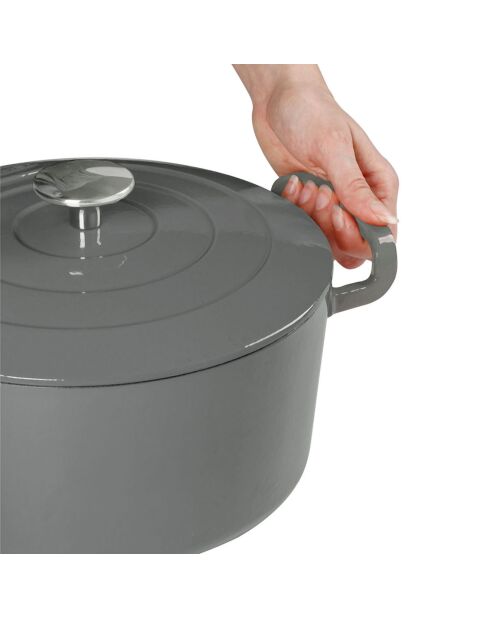 Cocotte Sitrabella induction grise - D.26 cm