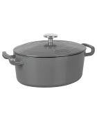 Cocotte Sitrabella induction grise - D.26 cm