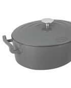 Cocotte Sitrabella induction grise - D.31 cm