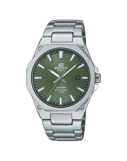 Montre Homme Edifice en Acier inoxydable argentée