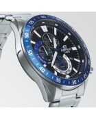 Montre Homme Edifice en Acier inoxydable argentée