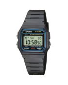 Orologio misto Casio Vintage in resina nera