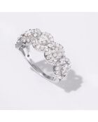 Bague Alanis Diamants 0.76 ct or blanc