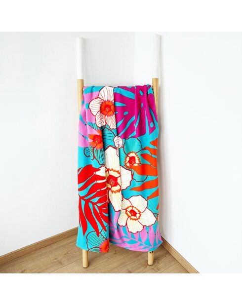 Serviette de plage Belleza multicolore - 90x170 cm