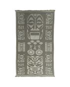 Izapa taupe fluwelen badstof strandlaken - 90x170 cm