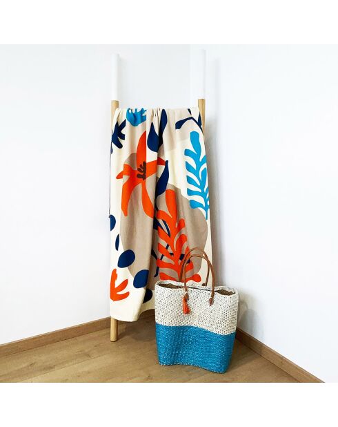 Serviette de plage Mayari multicolore - 90x170 cm