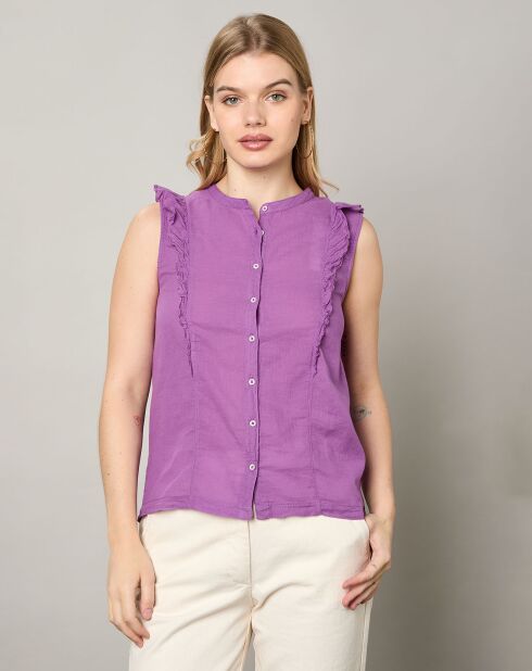 Top Teory violette