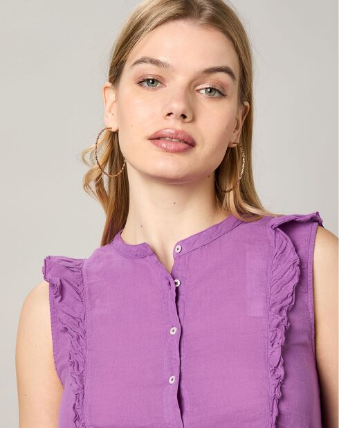 Top Teory violette