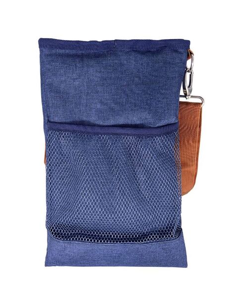 Glacière Escapade bleu chiné - 48x34x12 cm