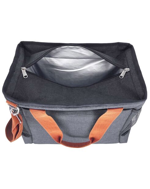 Glacière Escapade gris chiné - 48x34x12 cm