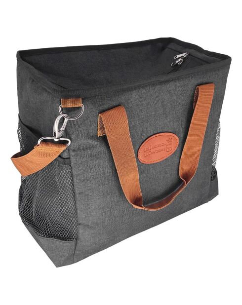 Glacière Escapade gris chiné - 48x34x12 cm