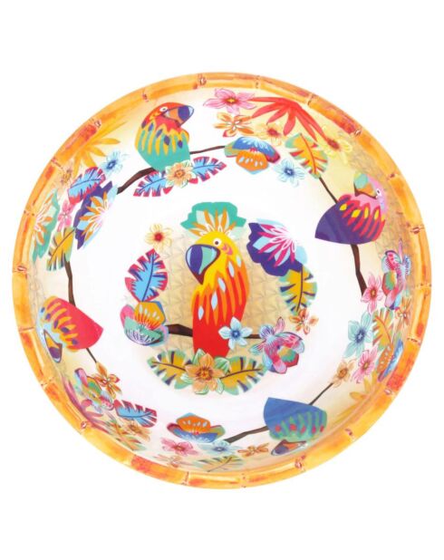 Saladier profond Bahia multicolore - D.25 cm