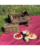 Panier pique-nique en osier Montmartre - 4 personnes