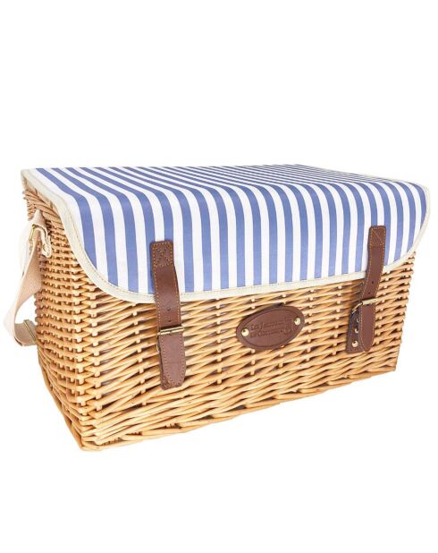 Panier pique-nique en osier Saint Malo - 4 personnes