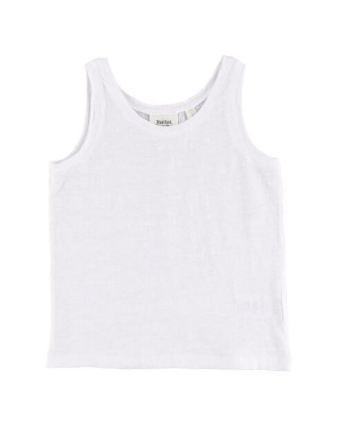 Débardeur 100% Lin Topimi blanc