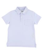 Polo Jersey bleu clair