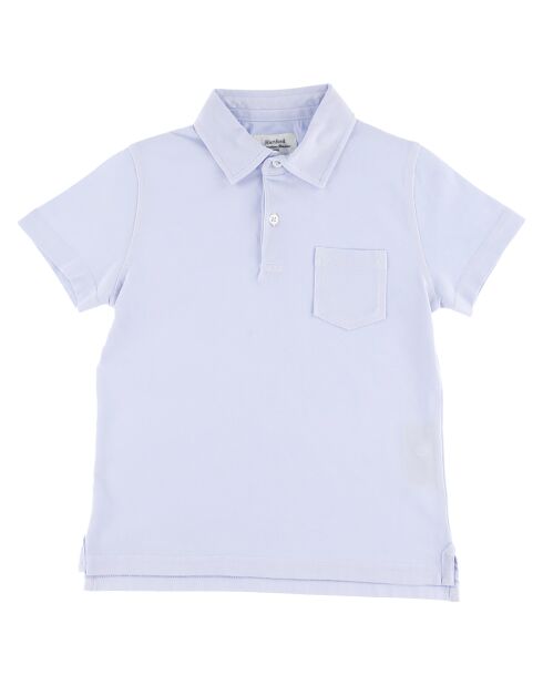 Polo Jersey bleu clair