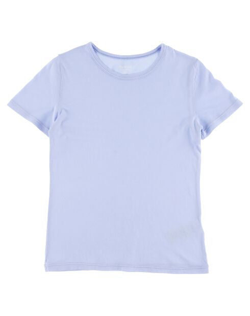 T-Shirt Light Crew bleu clair