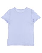 T-Shirt Light Crew bleu clair