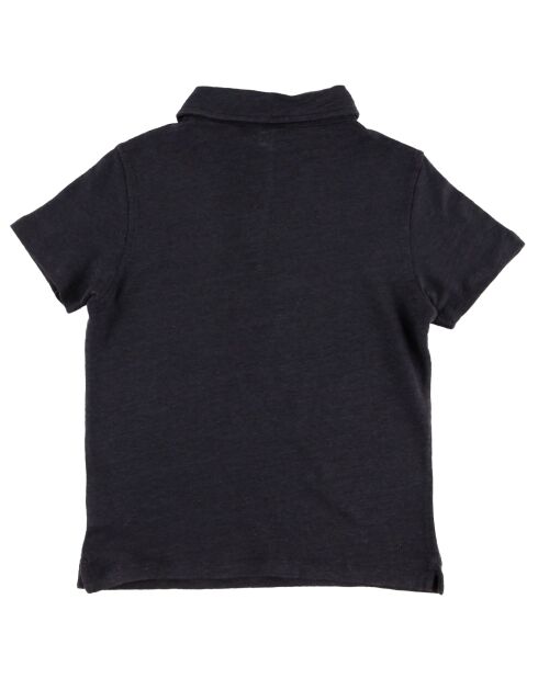 Polo 100% Lin charcoal