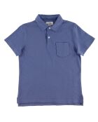 Polo Jersey bleu horizon