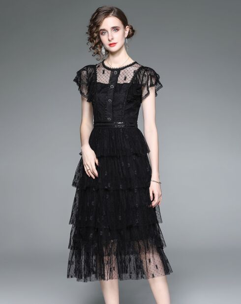 Robe Brigitte noire