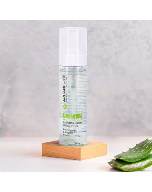 Lotion moussante et démaquillante pour le visage - tout type de peau