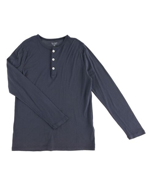 T-Shirt Light Henley tonnerre