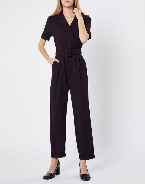 Combinaison double boutonnage Collection Premium violette