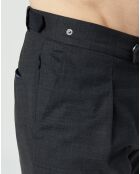 Pantalon en Laine mélangée Chino Slim Hybrid anthracite